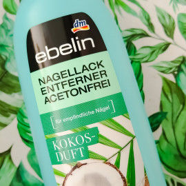 Nagellackentferner acetonfrei Kokosduft - ebelin