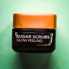 Sugar Scrubs - Glow Peeling - 3 Feine Zucker + Traubenkern-Öl - L'Oréal