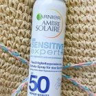 Ambre Solaire - Sensitive expert+ Feuchtigkeitsspendendes Schutz-Spray für das Gesicht LSF 50 - Garnier