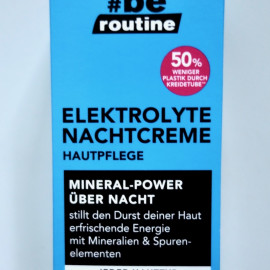 Elektrolyte Nachtcreme - #be routine