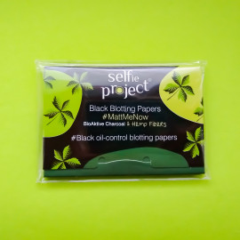 Black Blotting Papers - Selfie Project