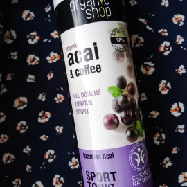 Organic Açai & Coffee Sport Tonic Shower Gel - Organic Shop