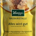 Badekristalle - Alles wird gut - Vanille • Macadamia • Honigextrakt - Kneipp