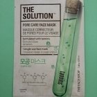 THE SOLUTION Pore Care Face Mask - The Face Shop