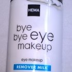 bye bye eye makeup remover milk - HEMA