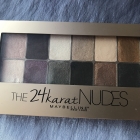 The 24 Karat Nudes Lidschatten Palette - Maybelline