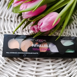 Infaillible Total Cover - Full Coverage Longwear Concealer Palette - L'Oréal