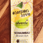 Schaumbad #lemon love Zitronen-Duft - alverde