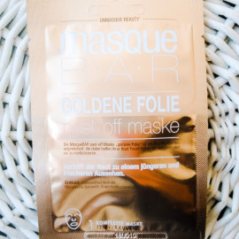 Goldene Folie Peel-off Maske - Masque Bar