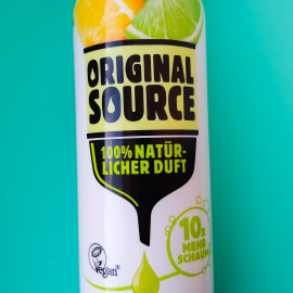 Foaming Shower Gel Zitrone & Limette - Original Source