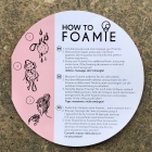 Schwamm + integrierte Duschpflege - Beauty Fruity - Foamie