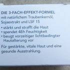 Kräftigung und Straffung - Tagespflege - Traubenkernöl & Sojaextrakt - Florena