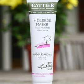 Heilerde Maske Rosa Heilerde Aloe Vera - Cattier
