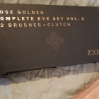 Rose Golden - Complete Eye Set Vol. 2 - 12 Brushes + Clutch - Zoeva