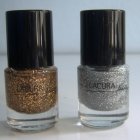 1504 golden glam + 1505 sparkling silver