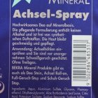 Achsel Spray Sensitiv mit Aloe Vera - Bekra Mineral