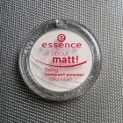 all about matt! - fixing compact powder - essence