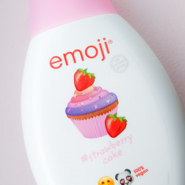 Bodylotion #strawberry cake - emoji