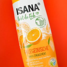 Isana liebt die Erde - Pflegedusche Orange - Isana