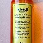 Herbal Face & Body Wash Sandalwood & Honey - Khadi