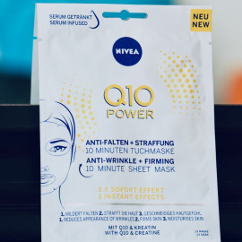 Q 10 Power Anti-Falten + Straffung 10 Minuten Tuchmaske - Nivea