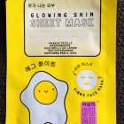 Glowing Skin - Sheet Mask With Egg White - SUGU Beauty