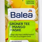 Grüner Tee & Mango Maske - Balea