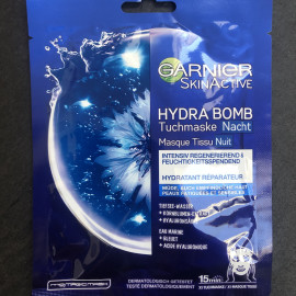 SkinActive - Hydra Bomb - Tuchmaske Nacht von Garnier