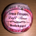 Fresh Flowers Duft Rose Badekugel - Fresh Flowers