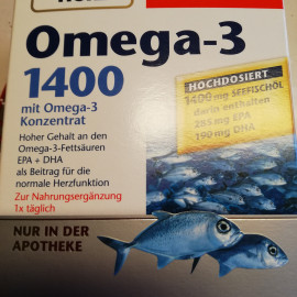 Omega-3 1400 von Doppelherz aktiv