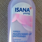 Isana young - Express Augen Make-Up Entferner - Isana