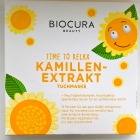 Time to Relax - Kamillen-Extrakt Tuchmaske - Biocura Beauty