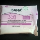 Clean + Care - 3 in 1 milde Reinigungstücher trockene & sensible Haut von Isana