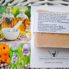 Handgesiedete Duschbutter Milde Zitrone - Seifenmanufaktur Brackenheim